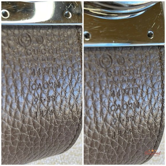 🛑SOLD🛑Authentic GUCCI Reversible Belt Size 38 - Picture 5 of 12